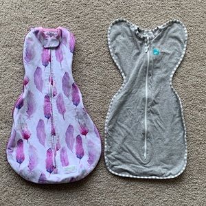 NWOT Love to Dream & Woombie Grow with me Swaddle